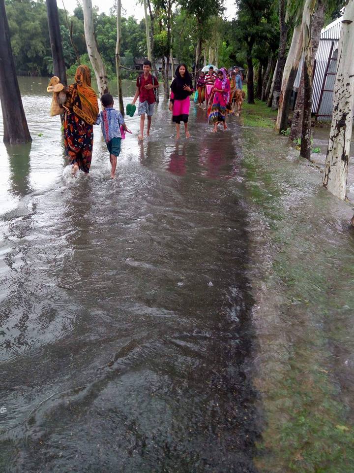 কুড়িগ্রাম জেলার বন্যা পরিস্থিতি